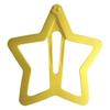 Solid Color Extra-large Star Hair Clip Creative Funny Hair Grip Openwork Star Hairpin  Girl