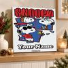 Snoopy Peanuts Custom Name Text 5D Diamond Painting Kit DIY Full Drill Diamond Art Decoration