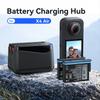 Rapid Multi Battery Charging Dock For 360 X4 Air Action Cameras Featuring Quick Charging Technology And Safety Features