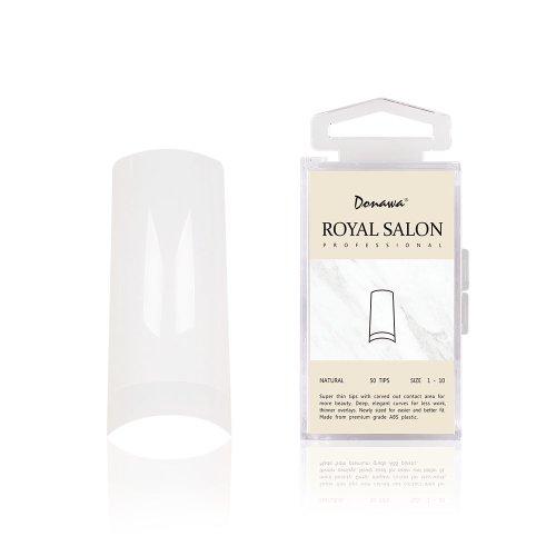 

Donna and Nail Tips Artificial Nails Royal Salon Natural 50nail CT10-50N-N
