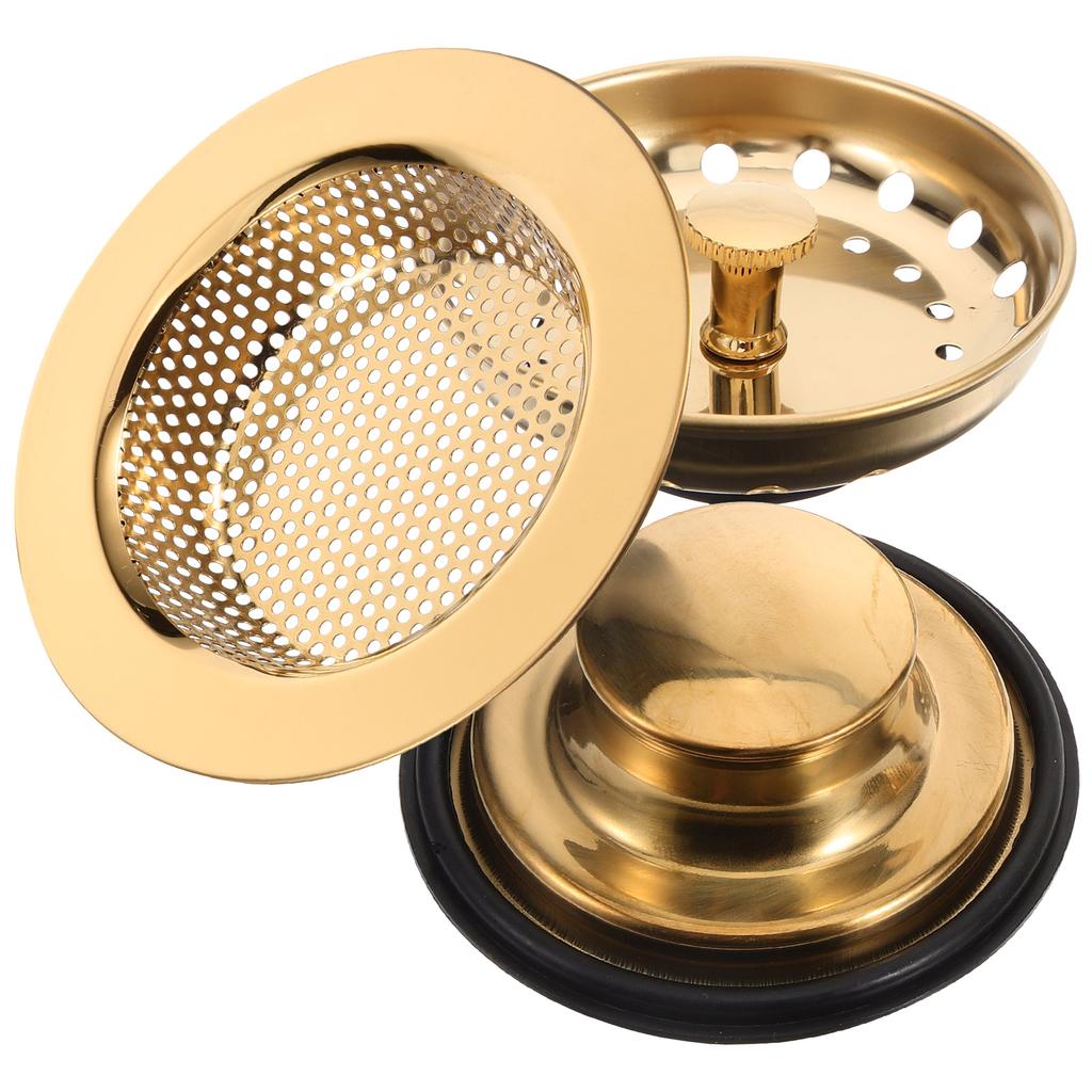 Universal Drain Basket Pool Leaking Strainer Cover Kitchen Sink Filter