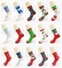 Christmas Cartoon Gift Box: Women's Mid-Calf Festival Socks, Red Stocking
