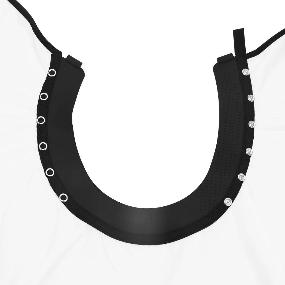 Durable Silicone Neckline Haircut Cloth Hidden Buckle Waterproof Hairdressing Coat Hairdress Gown