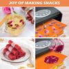 6PCS Silicone Dehydrator Sheets Dehydrator Mats with Edge Non-stick Baking Tray for Fruits Meat Vegetables Kitchen Accessories
