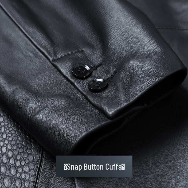 Men's Genuine Lambskin Business Casual Jacket