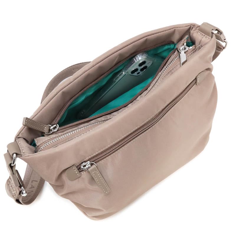 Shoulder bag Plie bag Greige 61-6030