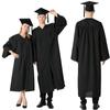 Grad University Graduation Gown Set Mortarboard Hat Bling Removable Tassel 2023 Happy Graduation