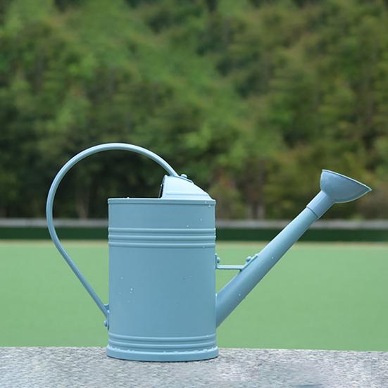 Regadera de Pico Largo, Regadera de Metal para Jardín de 1.8L, Regadera con Cabezal de Aspersor para Plantas de Interior y Exterior, Jardinería Casera