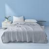 Solid Color Summer Ice Silk Quilted Quilt Thin Breathable Cooling Blanket Throw Blanket  Dormitory