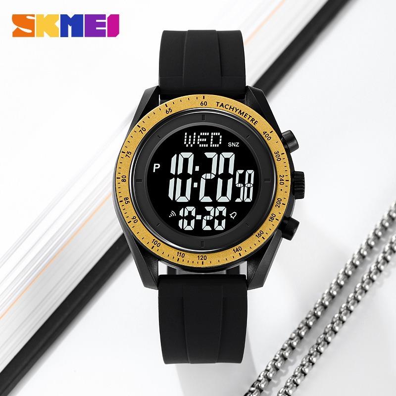 Single display electronic watch waterproof outdoor sports timing male students hot selling trend fashion