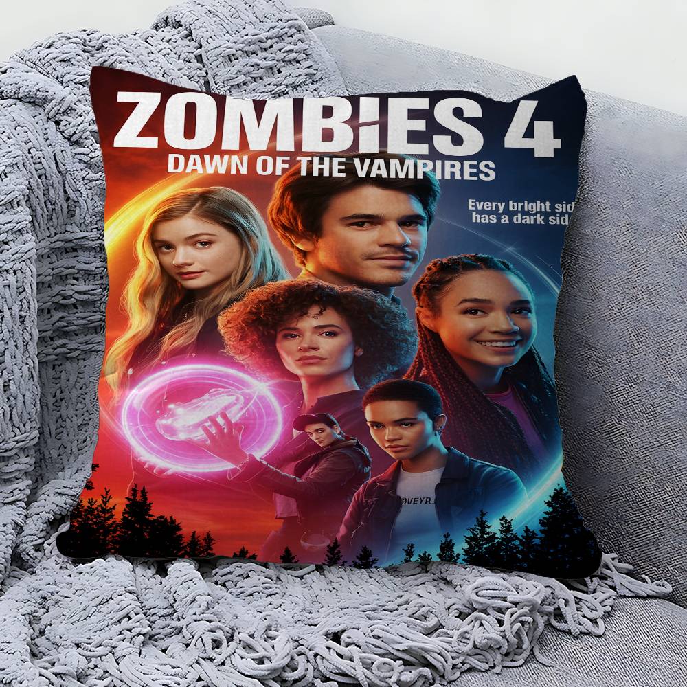 Zombies Dawn Of The Vampires Movie Pillowcase Toon Gift Cushion Cover Bedroom Home Sofa Chair Seat Decor Pillow Case