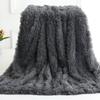 Long Fur Throw Blanket Super Soft Long Shaggy Faux Fur Lightweight Warm Cozy Plush Fluffy