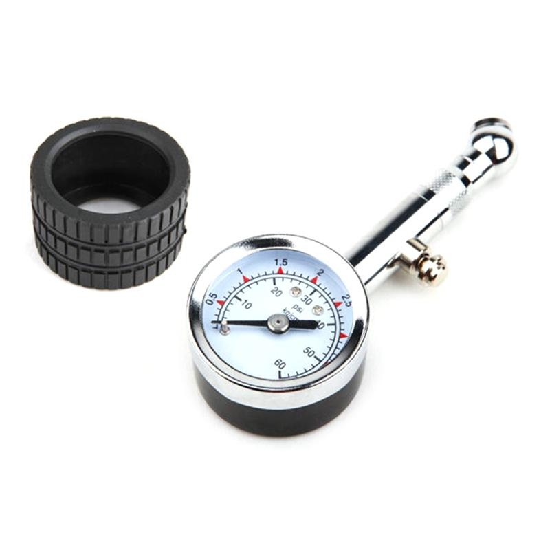 Heavy Duty Tire Pressure Gauge High Accuracy Air Pressure Tire Gauge with Quick Deflator Metal Chip for Car Auto Bikes