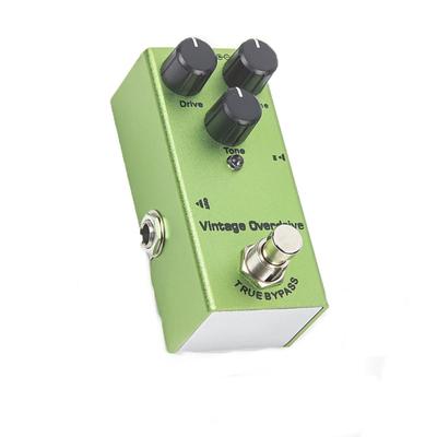 Gitar Efekti Mini Efekt Pedalı True Gürültü ve Elektrikli Yeşil Pedal için Gecikme, Bypass, Azaltma, Gitar,
