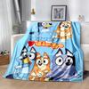 Bluey Bingo Adventures Blanket Comfortable Perfect for Office Chair Bed Couch Four Seasons Multipurpose Stylish Decor Gift for Travel Home Birthdays