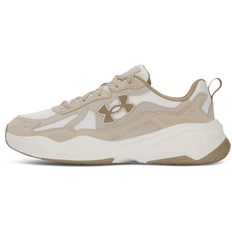 

Under Armour Aspire Удобные Универсальные Нескользящие Износостойкие Низкие Повседневные Кроссовки Унисекс Бежевый Коричневый 6003966-290 35.5
