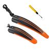 2 Pcs Bicycle Fender Adjustable Front And Rear Fenders Universal Bike Mud Guard Accessories for Mountain Road Bike
