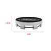 2025 Hot For Ford New 4PCS Car Wheel Center Caps Hub Caps For Ford Focus 2 MK1 MK3 Mondeo MK4 Fiesta MK7 Fusion Kuga Ranger Expl