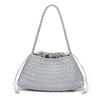 Hand-woven Women's Bag, High-end, Versatile, Single-shoulder Underarm Bag, Retro Casual Hand-held Mother and Child Bag