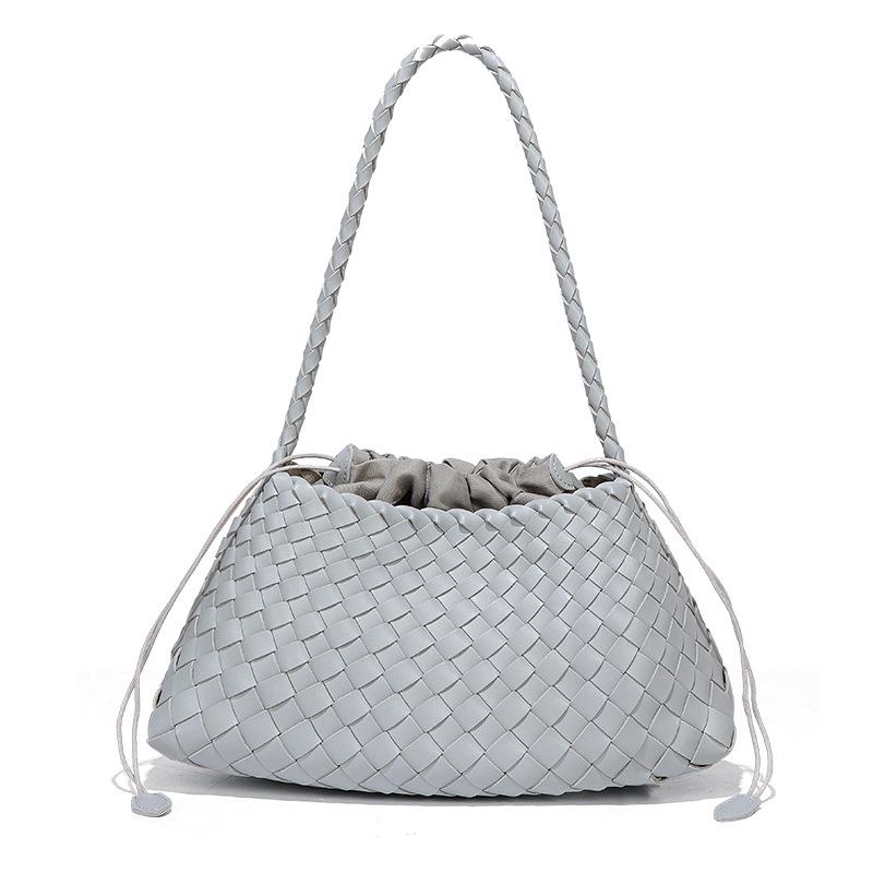 Hand-woven Women's Bag, High-end, Versatile, Single-shoulder Underarm Bag, Retro Casual Hand-held Mother and Child Bag