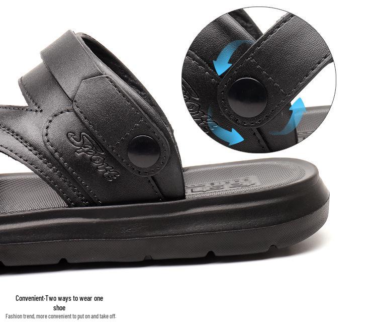 2025 Men's Extra Large Lightweight Non-Slip Summer Beach Sandals