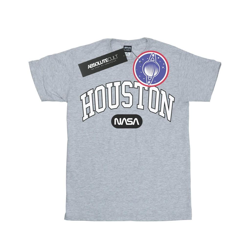 NASA Mens Houston Collegiate T-Shirt