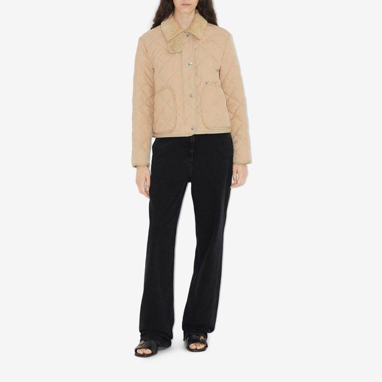 Burberry FW23 Puffer Jacket Regular Fit Women's Umber 80785201