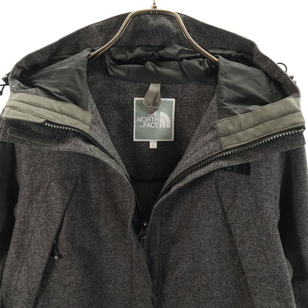 THE NORTH FACE Novelty Scoop Jacket L Charcoal gray NPW61845 Outdoor Women Used
