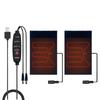 Beheizter Lenkergriff 5V Beheizte Motorrad-Lenkergriffe 3 Heizstufen Warmer Handschutz Winter-Fahrerausrüstung Für ATVs