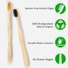 Bamboo Toothbrushes Green Toothbrush Soft Bristles Toothbrush Biodegradable Toothbrush For  Hygiene Product Eco-conscious