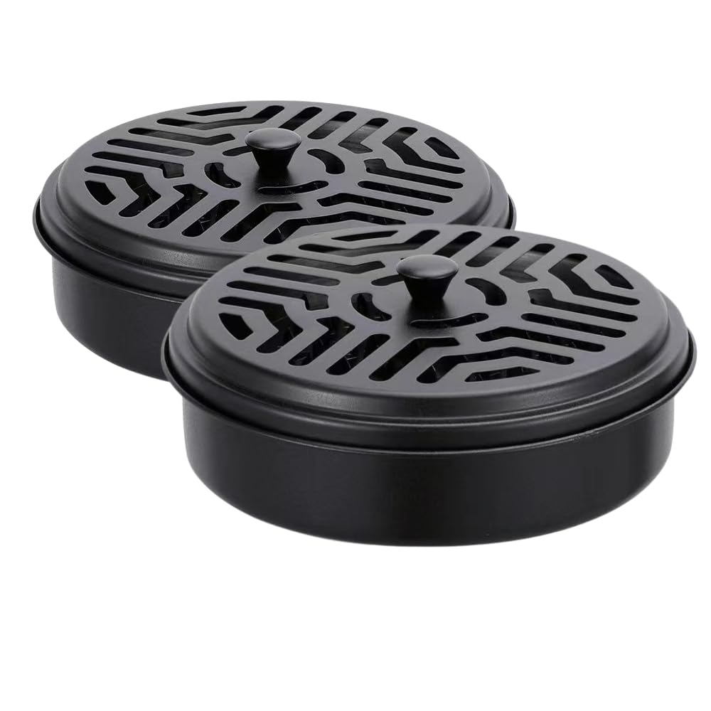 

Itisyou Mosquito Coil Plate, Mosquito Coil Holder, Stand, Mosquito Coil Holder, Katori Incense Coil Holder, Mosquito Coil Holder, Camping Mosquito