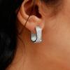2025 Luxury Micro-Paved U-Shaped Zircon Ear Cuffs - Versatile Women's Fashion Earrings