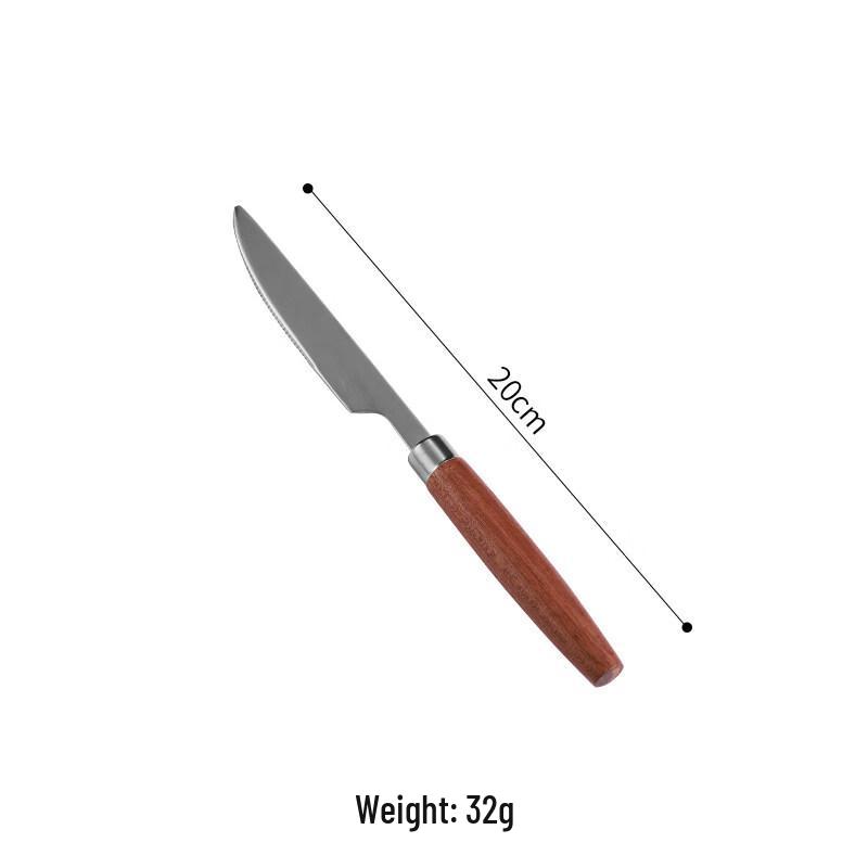 ZISIZ 3-Piece Gold Western Cutlery Set