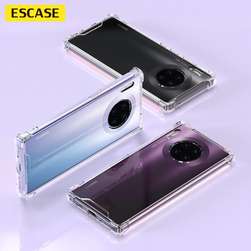 Huawei Mate30 Pro Phone Case, 30 EPro Shockproof Full Coverage Soft with Air Cushion, Dual Material Anti-Drop German Bayer TPU, High Transparency