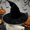 Gorgeous Witch Hats Vintages Girls Hat Gothicism Wizard Hat Carnivals Witch Hat for Standout Halloween Costume