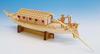 Woody Joe Mini Japanese Boat Houseboat Wooden Model Assembly Kit
