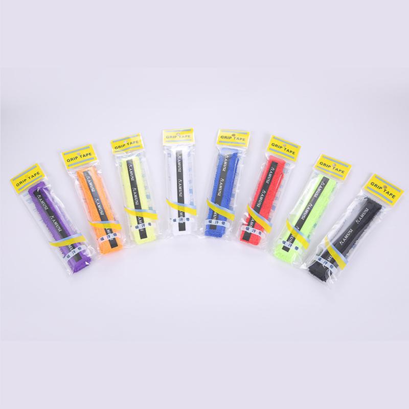 Badminton Racket Towel Grips Thickened Anti-slip Sweat-absorbing Tape For Tennis Racket Fishing Rod