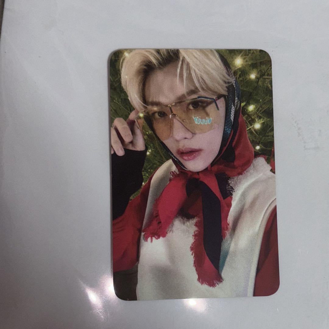 

[Б/У] Straykids Christmasevel сабк торговая карта Феликс