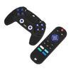 2 Pack Silicone Baby Teething Toys TV Remote Control Shape Educational Chew Sensory Teethers Black