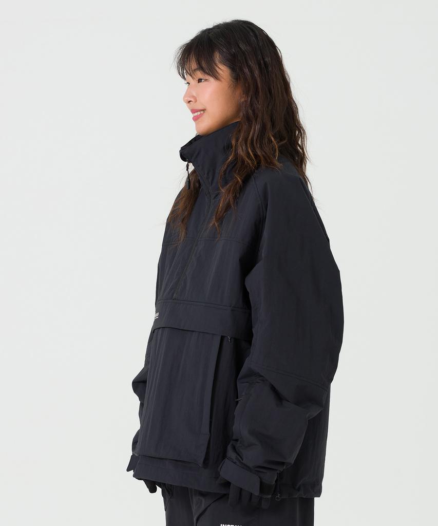Instay Ponti Wide Anorak Black
