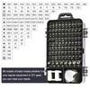115 in 1 Precision Screwdriver Set Carbon Steel Disassembly and Repair Tools for Household Appliances Repair Needs