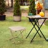 Portable Folding Stool Space-Saving Foldable Design Folding Camp Stool Mini Fishing Chair Sturdy Oxford Material For Campers