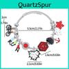 Stranger Things Cartoon Character Bracelet With Electroplated Zinc Alloy For Gift Giving In Spring 2026