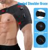 Electric Heated Shoulder Brace Wrap Pain Relief 3 Heat Levels Heating Pad Health Care Arm Shoulder Massage Support Belt Strap