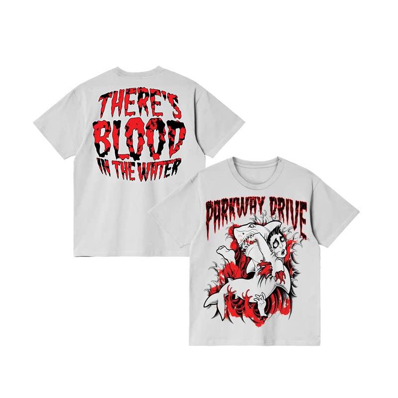 Australian Metal Hardcore Band Parkway Drive s Printed Round-neck Short-sleeved T-shirt XL