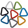 Aluminum Alloy Outdoor Triangular Carabiner Locking Carabiner Clip Keychain Clips for Backpack Camping Hiking Traveling