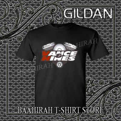 Nueva camiseta divertida americana con el logo de la empresa Vance & Hines Talla S a 5XL