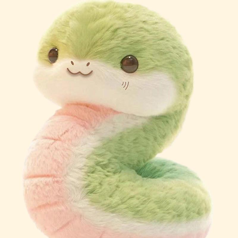 Cute Little Snake Plush Toy Comfort Doll Snake Rag Doll Children'S Birthday Gift For Girlfriend 25 Cm