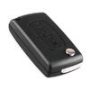 KEYYOU 2 Buttons Remote Flip Key Folding Car Key For Peugeot 207 307 308 3008 407 433MHz PCF7961 HU83 Blade ID46 ASK CE0536