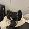 Summer Romantic Flower Shoulder Bag Summer New Versatile Small Fresh Armpit Bag Popular Women